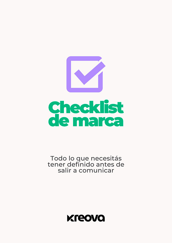 Tapa Checklist de Marca