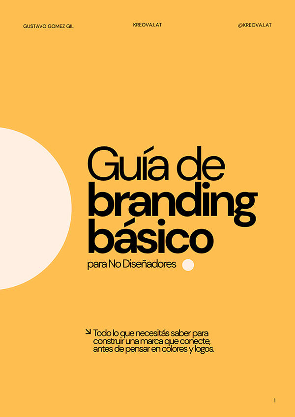 Tapa Guía de Branding